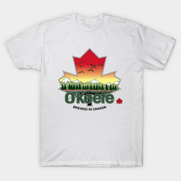 O'Keefe Brewery - Brewed in Canada T-Shirt by eloisebowman